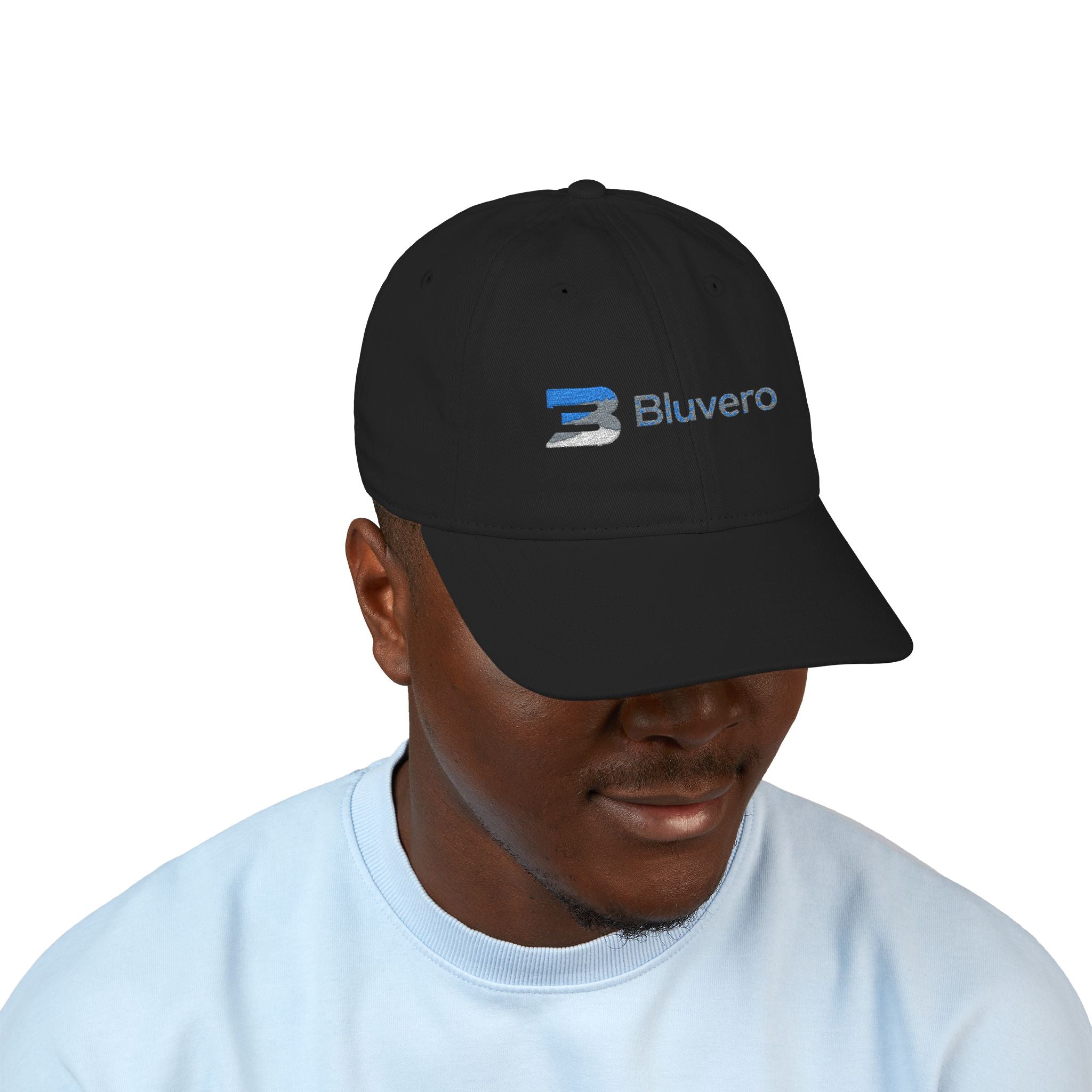 Bluvero Embroidered Organic Baseball Cap