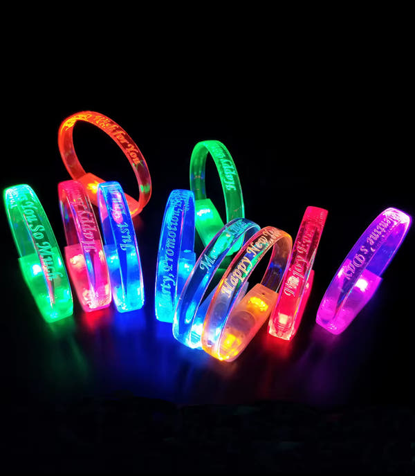 Bluvero LED Bracelet – Glow With the Beat 5 BRACLETS