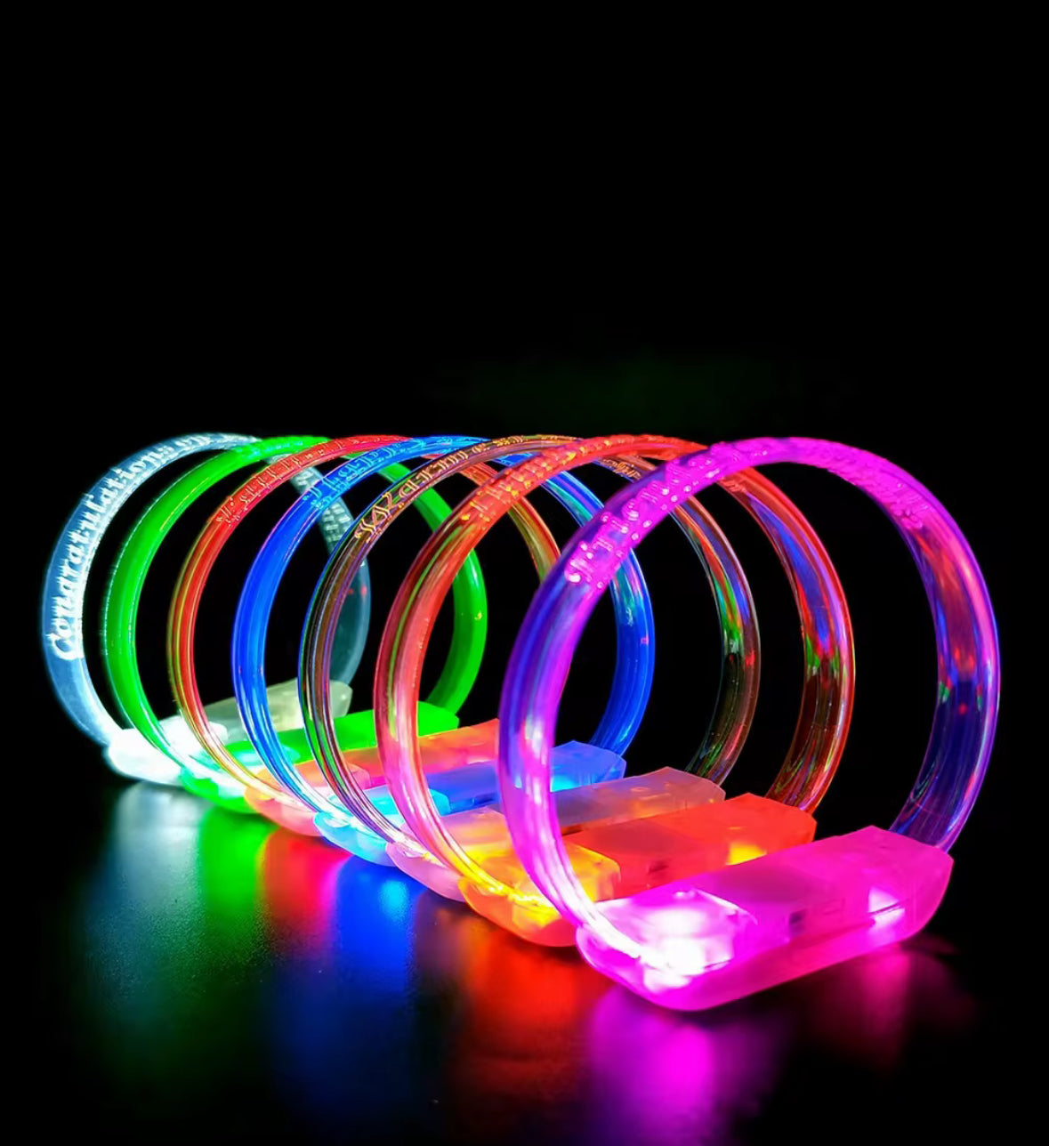 Bluvero LED Bracelet – Glow With the Beat 5 BRACLETS