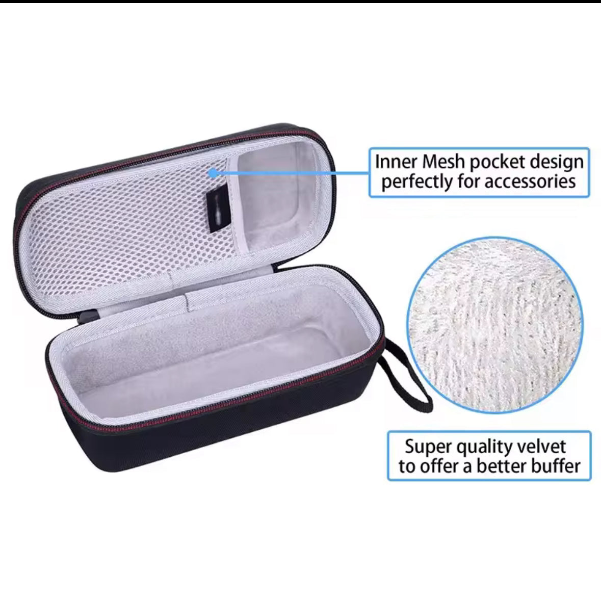 Bluvero Travel Case – Protective Carrying Case for Modular Speakers